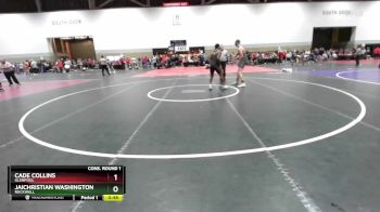 175 lbs Cons. Round 1 - Cade Collins, Glenpool vs Jaichristian Washington, Rockwall