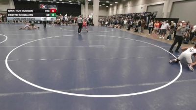 138 lbs Cons. Sub-semis - Jonathon Romero, Volcano Vista High School Wrestling vs Carter Schmauss, Immortal Athletics WC