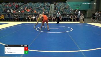 141 lbs Quarterfinal - Joshua Heil, Campbell vs Chase Zollmann, Wyoming