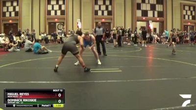 200 lbs Finals (8 Team) - Miguel Reyes, Iron Faith vs Dominick Rikoskie, Armory WA