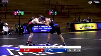 174 lbs Round 2 (4 Team) - Joshua Kenny, Grand Valley State vs Bryce Dagel, St. Cloud State
