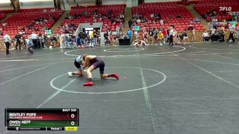 76 lbs Quarterfinal - Bentley Pope, Bulldawg Wrestling Club vs Owen Neff, Donahue