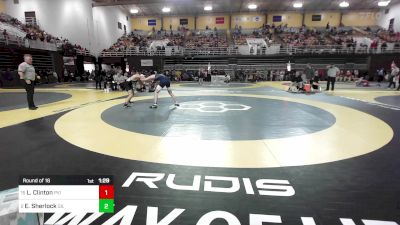 165 lbs Round Of 16 - Leif Clinton, Paul VI vs Emmitt Sherlock, Gilman School