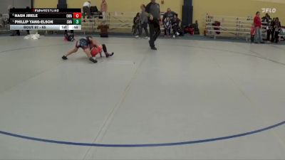 65 lbs 1st Place Match - Phillip Yang-Elson, Summit Wrestling Academy vs Nash Jirele, OWATONNA WRESTLING ACADEMY