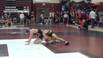 157 lbs 3rd Place Match - Cooper Franklin, Alburnett vs Jayden Harter, Atlantic