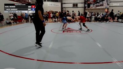 92 kg Champ. Round 2 - Kael Bennie, Brunson UVRTC vs Jack Darrah, DMV RTC