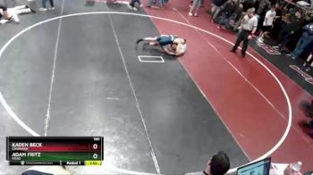 160 lbs Cons. Round 3 - Kaden Beck, Chiawana vs Adam Fritz, Mead