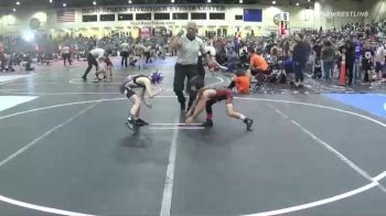 58 lbs Round Of 16 - Jaxon Sanchez, Sunkist Kids Monster Garage vs Dexter Hobbs, Junior Comet Wrestling