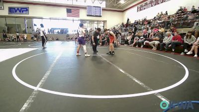 120 lbs Rr Rnd 2 - Tyler Howell, Mannford Pirate Youth Wrestling vs Jaxon Sheehan, Cushing Tigers