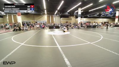138 lbs Final - Cayden Rios, Best Trained Wrestling vs Maddox Preskitt, Ranger 47 Wrestling Club