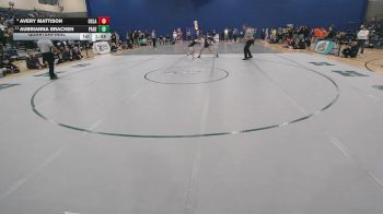 120 lbs Quarterfinal - Avery Mattison, Ocean Lakes vs Aubrianna Bracken, Page