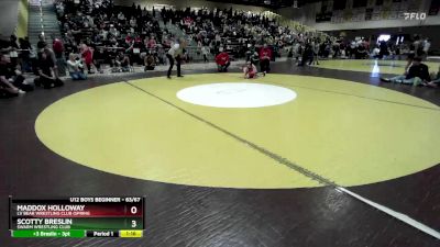 63/67 Cons. Round 1 - Scotty Breslin, Swarm Wrestling Club vs Maddox Holloway, LV Bear Wrestling Club (Spring