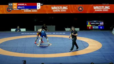 76 kg Gold - Tristan Kelly, USA vs Alexandra Anghel, MDA