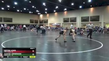 90 lbs Finals (2 Team) - Easton Jorgenson, Iowa Black vs Kipton Lewis, Iowa Silver