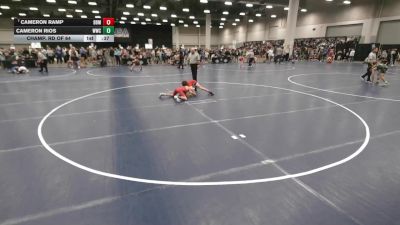 88 lbs Champ. Rd Of 64 - Cameron Ramp, Backyard Brawlers Midwest vs Cameron Rios, Westmoore Wrestling Club