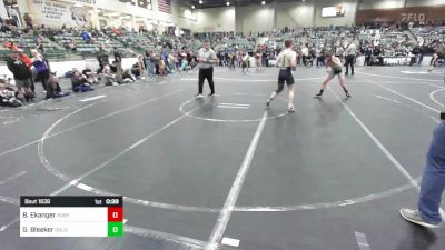138 lbs Consolation - Bryce Ekanger, Ruby Mountain WC vs Gunnar Bleeker, Gold Rush Wrestling