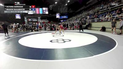 135 lbs Cons. Sub-rd Of 16 - Victoria Barragan, CA vs Meadow Mahlmeister, MT