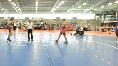 126 lbs Rr Rnd 1 - Leslie Hall, MGA - HSB vs Logan Barry, Mayo Quanchi - HSB