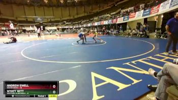 126 lbs Champ Round 1 (16 Team) - Wyatt Witt, Western Albemarle vs Andrew Ewell, Oscar Smith