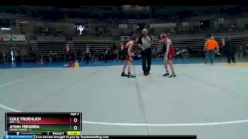 105 lbs Finals (8 Team) - Cole Froehlich, KMS vs Aydin Miranda, Grand Rapids