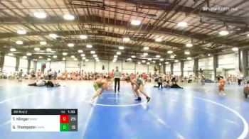 160 lbs Prelims - Tyler Klinger, Beach Boyz Wrestling vs Garrett Thompson, OMP Mat Factory Defiant