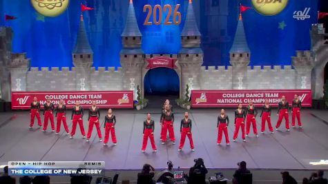 The College of New Jersey [2026 Open - Hip Hop Semis] 2026 UCA & UDA College Cheerleading and Dance Team National Championship