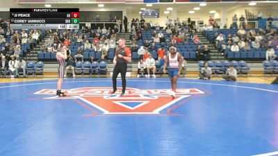 125 lbs Round Of 16 - Jj Peace, American vs Corey Iannucci, Sacred Heart