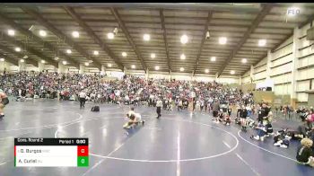 120 lbs Cons. Round 2 - Dasan Burgos, Roy Wrestling Club vs Andres Curiel, West Jordan