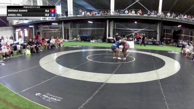 235 lbs Brenda Banks, Pennsylvania Blue vs Angel Hill, California Red