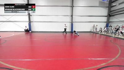 75 lbs Rr Rnd 1 - John Cline, Team Shutt Dethrone vs Ephraim Blackwelder, North Carolina National Team Red