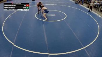 190 lbs Finals (8 Team) - Christian Mundt, Papillion-La Vista vs Kendall Kleen, Kearney