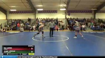 150 lbs Round 1 - Gabe LeDoux, Kelly Walsh vs Eli James, Burns