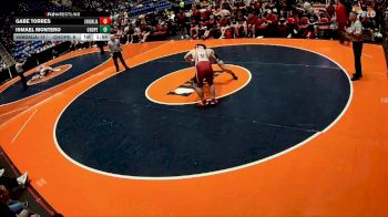 190 lbs Quarterfinals (8 Team) - Gabe Torres, Vandalia vs Ismael Montero, Chicago (C. Hope Academy)