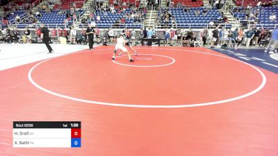 165 lbs Rnd Of 64 - Hayden Groll, OH vs Xayden Sallit, PA