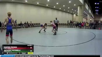 106 lbs Round 1 (8 Team) - Anthony Mutarelli, MAWA Blue vs Hunter Prosen, Funky Monkey