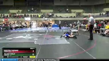 126 lbs Round 1 (4 Team) - Bolton Thesing, Dover Eyota vs Elijah Wald, Wayzata