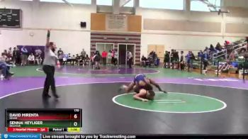 170 lbs Semifinal - Sennai Heyliger, Decatur vs David Mirenta, Kelso