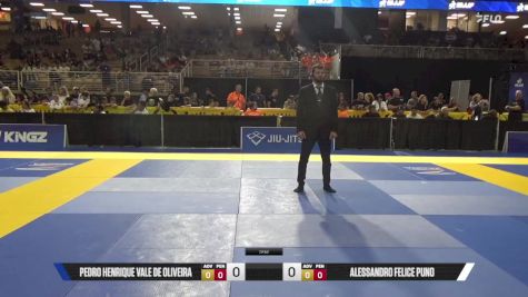 Alessandro Felice Puno vs Pedro Henrique Vale De Oliveira 2025 Pan Kids Jiu-Jitsu IBJJF Championship