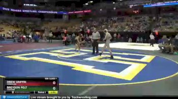 106 lbs Quarterfinal - Drew Griffin, Marceline vs Breydon Pelt, Diamond