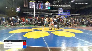 120 lbs Rnd Of 128 - Jackson Crandall, Texas vs Jaxson Taber, California