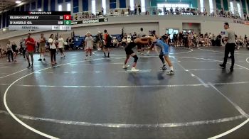 120 lbs Semifinal - Elijah Hattaway, Camden Outsiders vs D`Angelo Gil, Red Knight Wrestling