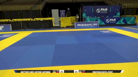 Jonathan Bauza-Cadiz vs Matthieu Ange Antoine Antonini 2025 Pan Jiu Jitsu IBJJF Championship