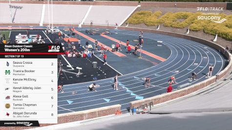 Women's 200m, Finals 7