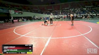 5A-144 lbs Champ. Round 1 - Jaxon Godley, Crater vs Colten Williams, Bend