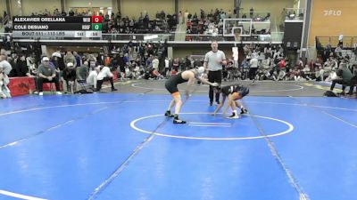 113 lbs Consi Of 4 - Alexavier Orellana, Woburn vs Cole Desiano, Ridgefield