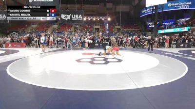 125 lbs Cons. Sub-semis - Averie Counts, KS vs Cristel Miguel, CT