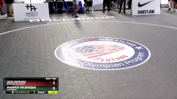 152 lbs Quarterfinal - Jack Estevez, Butcher Shop Boyz vs Maximus DelBosque, California