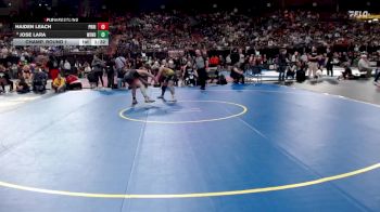3A 157 lbs Champ. Round 1 - Haiden Leach, Priest River vs Jose Lara, Wendell
