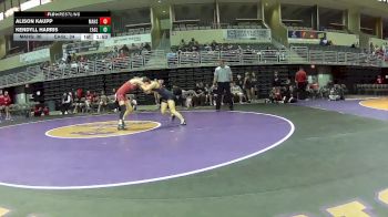 115 lbs Round 3 (3 Team) - Alison Kaupp, Manhattan HS vs Kendyll Harris, Eaglecrest