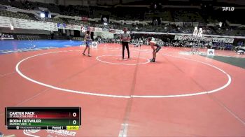 120 lbs Semis & Wb (16 Team) - Bodhi Detwiler, Eastern View vs Carter Pack, St. Augustine Prep